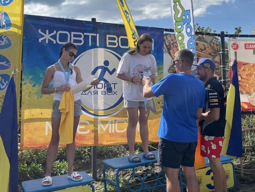 Кам’янські спортсмени завоювали п`ять нагород у змаганнях з триатлону