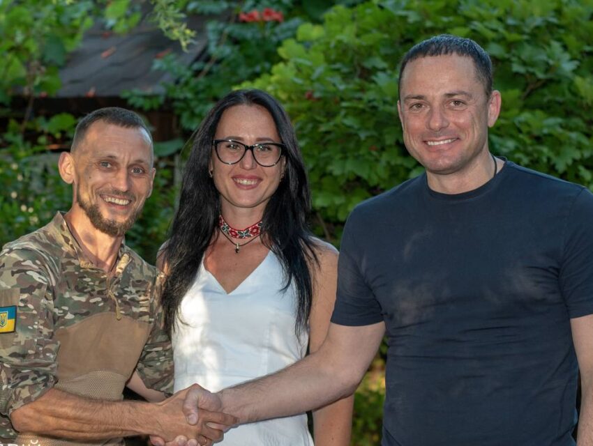 На весілля до подружжя Романа та Аліси Замашних завітав мер Кам’янського