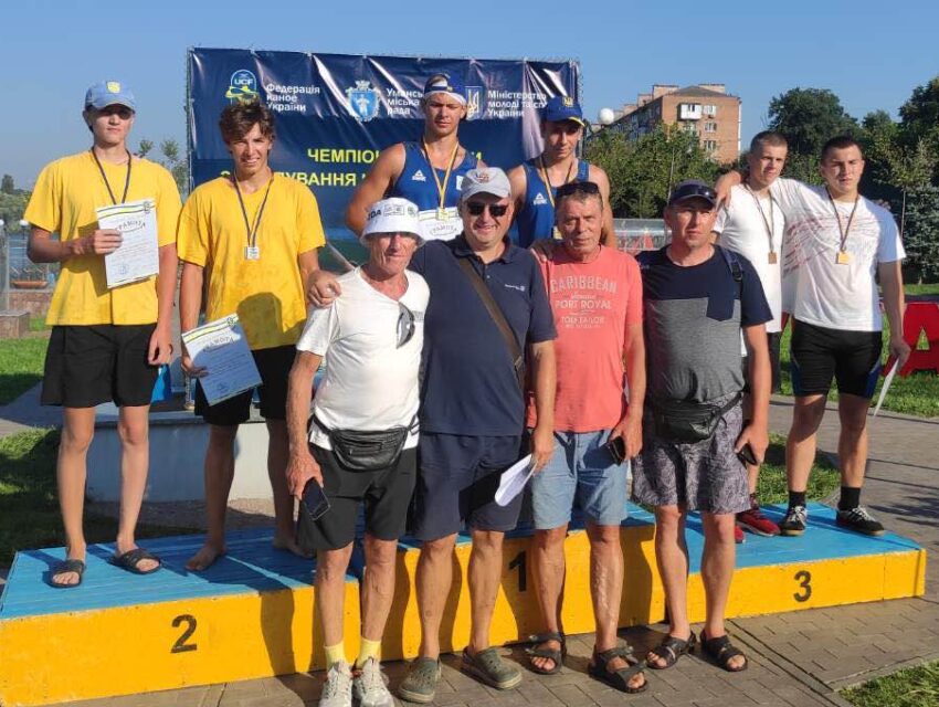 Каноїсти з Кам`янського посіли шість призових місць на чемпіонаті України