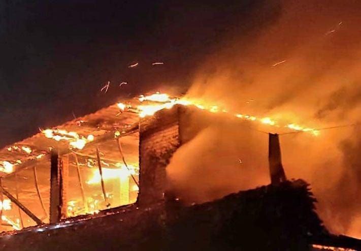 Вночі ворог знов обстріляв один з районів на Дніпропетровщині
