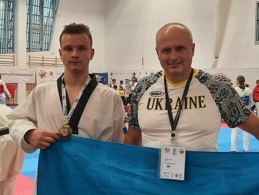Кам`янчанин Назар Брильов виграв турнір з тхеквондо в Польщі