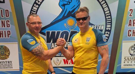 Євген Григір з Кам`янського на чемпіонаті світу з пара-армрестлінгу зупинився за крок від призового місця