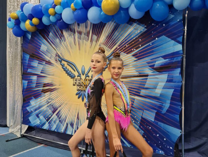 Гімнастки з Кам`янського стали призерками турніру “Fenix Cup 2023”