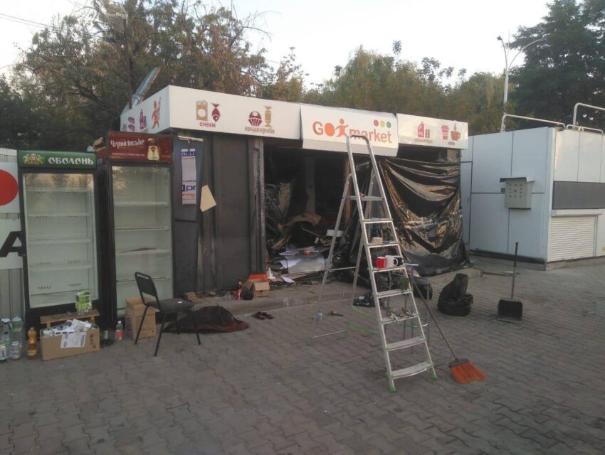 Вночі в Кам’янському стався вибух на АЗС