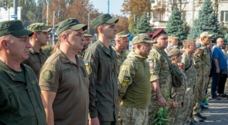 Сьогодні в Кам’янському відбулись заходи з нагоди Дня захисників та захисниць України