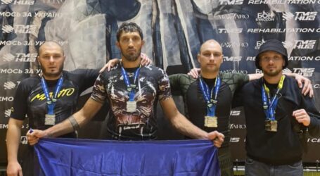 Шість медалей на чотирьох завоювали бійці з Кам`янського на чемпіонаті України з джіу-джитсу