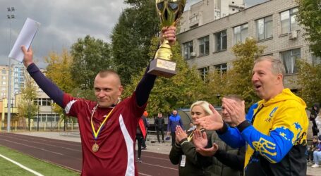 Команда “Атлетик” стала володарем Кубка Кам`янського з футболу