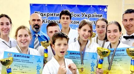 П’ятеро каратистів із Кам`янського стали медалістами Кубка України