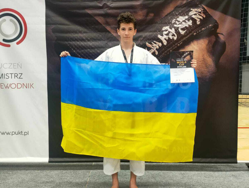 Лев Кузнецов із Кам`янського став третім на чемпіонаті світу з карате
