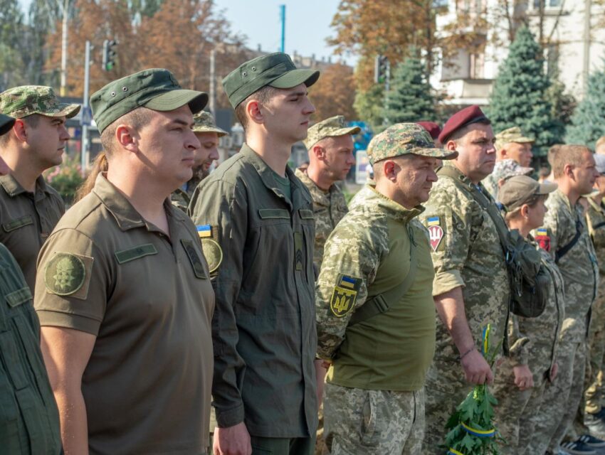 Сьогодні в Кам’янському відбулись заходи з нагоди Дня захисників та захисниць України