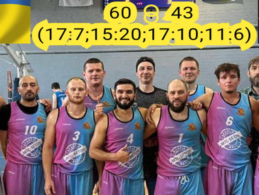 Баскетболісти з Кам`янського виграли другий матч поспіль у чемпіонаті Дніпра