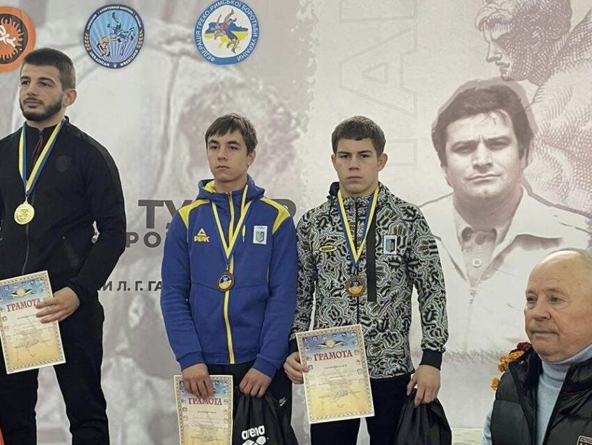 Кам`янчанин Михайло Мостовий став бронзовим призером турніру з греко-римської боротьби у Києві
