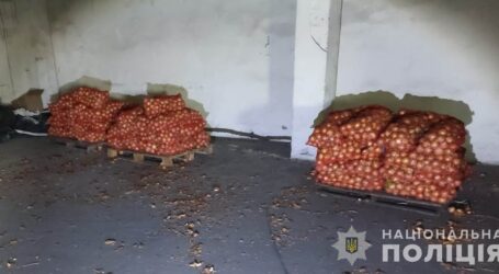 У Кам’янському районі чоловік поцупив з овочебази 350 кг овочів