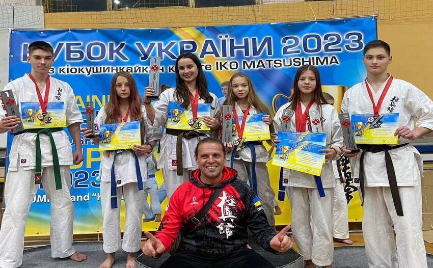 Каратисти з Кам`янського здобули сім нагород в Кубку України
