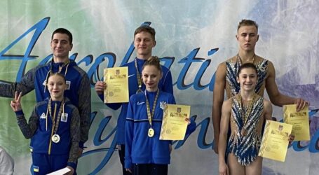 Кам`янчани стали бронзовими призерами Кубка України зі спортивної акробатики