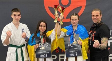 Каратистки з Кам’янського вибороли «бронзу» на Кубку Європи з кіокушин карате