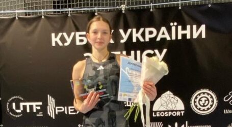Кам’янчанка Софія Стотика виграла Кубок України з тенісу серед дорослих