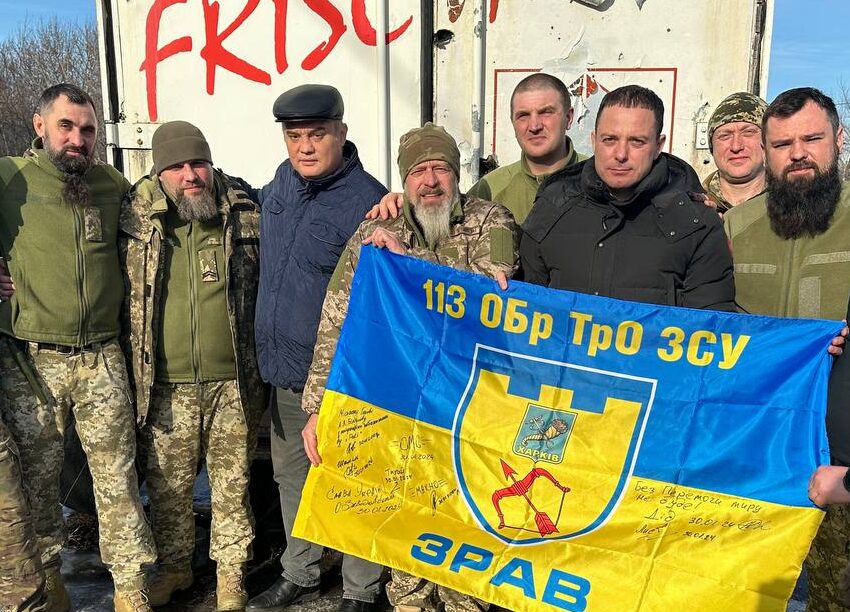 Кам’янське відправило чергову допомогу нашим військовим