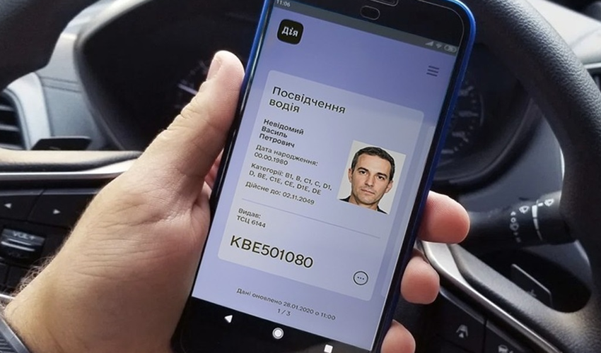 Заміна водійського посвідчення та перереєстрація авто знову доступні у “Дії”