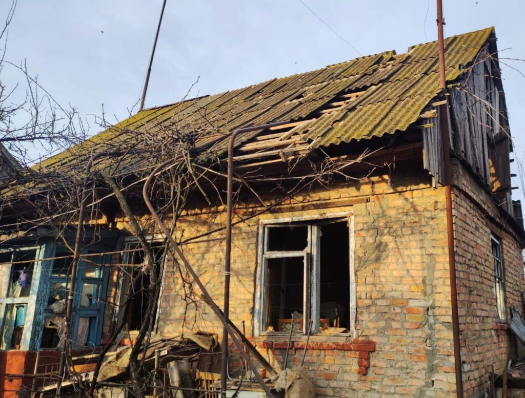 Вночі окупанти знов обстріляли один з районів на Дніпропетровщині - ФОТО