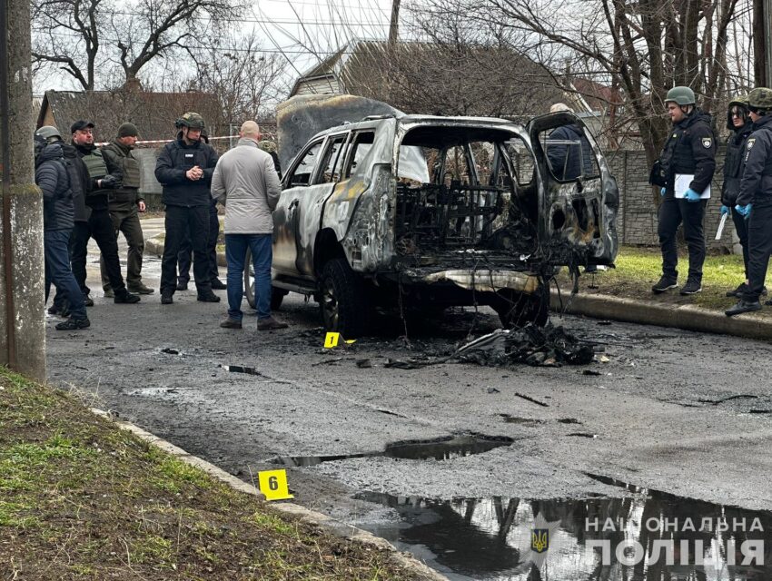 На Дніпропетровщині сьогодні невідомі розстріляли авто з заступником мера одного з міст області