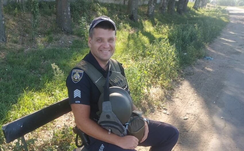 «Люди вселяли віру та щодня надихали мене»: поліційний з Кам’янського Олександр Камишний про службу на Херсонщині