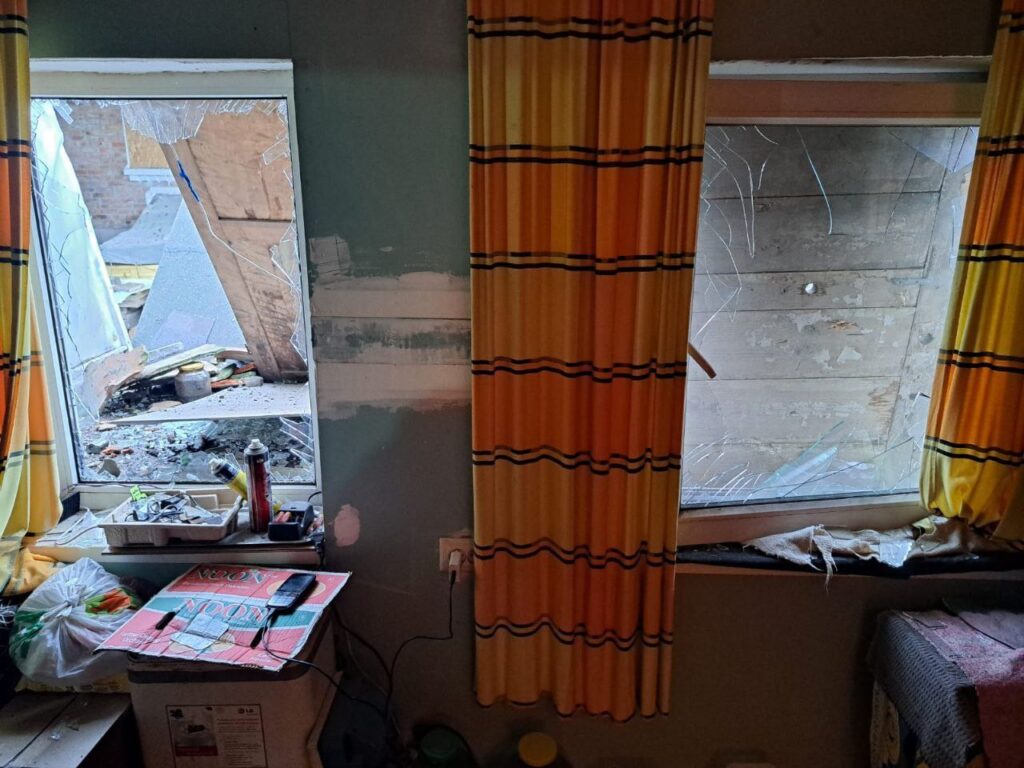 Вночі окупанти знов обстріляли один з районів на Дніпропетровщині - ФОТО