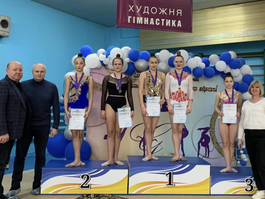 В Кам’янському відбувся чемпіонат міста з художньої гімнастики