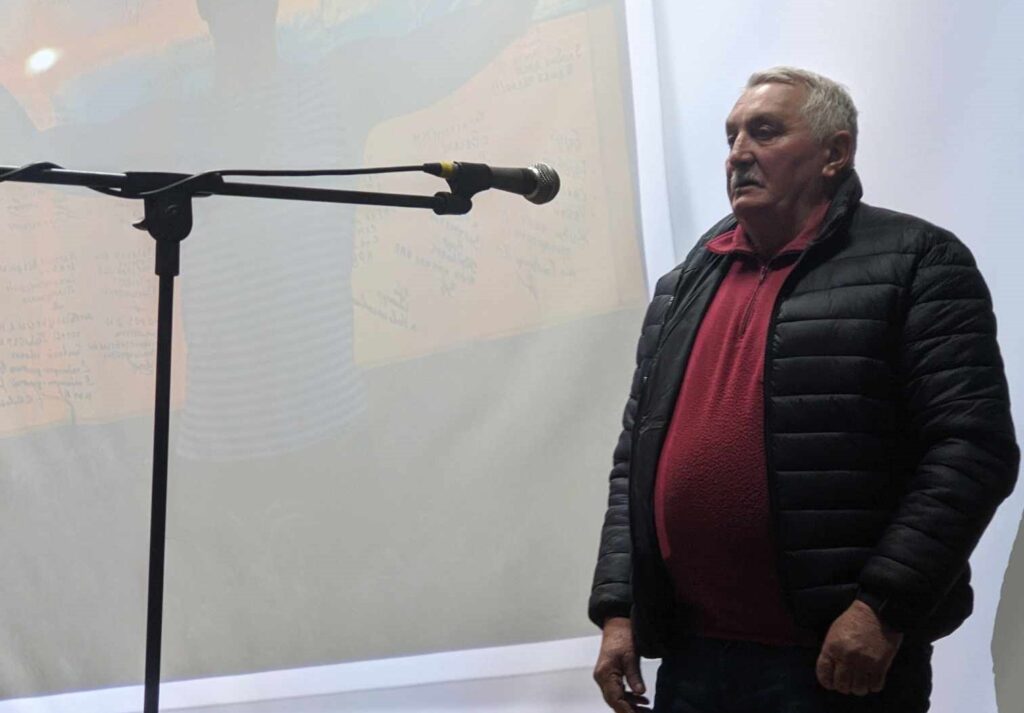 У Музеї історії Кам'янського відбувся вечір пам'яті загиблого на війні захисника України Йосипа Аровича - ФОТО