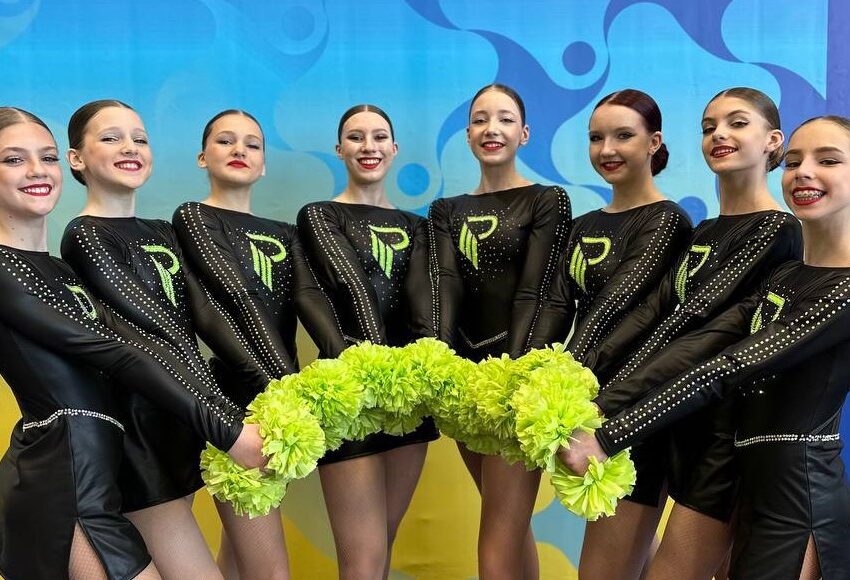 Черлідерки з Кам`янського відзначилися на ювілейному чемпіонаті України