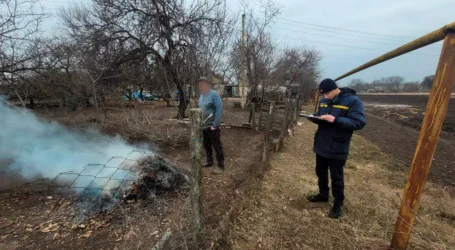 Кам’янчанам нагадали про небезпеку спалювання сухої трави