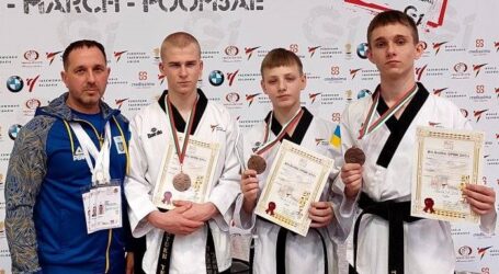 Команда кам`янчан стала “бронзовою” призеркою на турнірі з тхеквондо в Болгарії