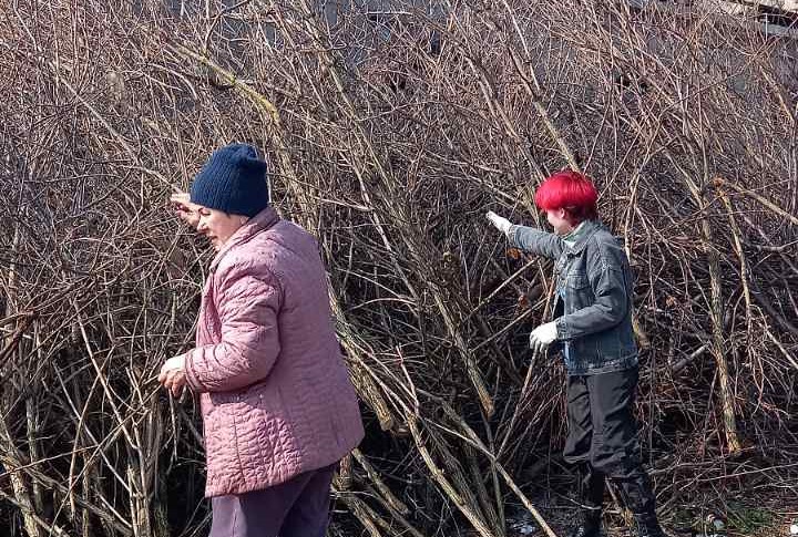 В Кам'янському активні мешканці міста наводять лад біля своїх будинків - ФОТО