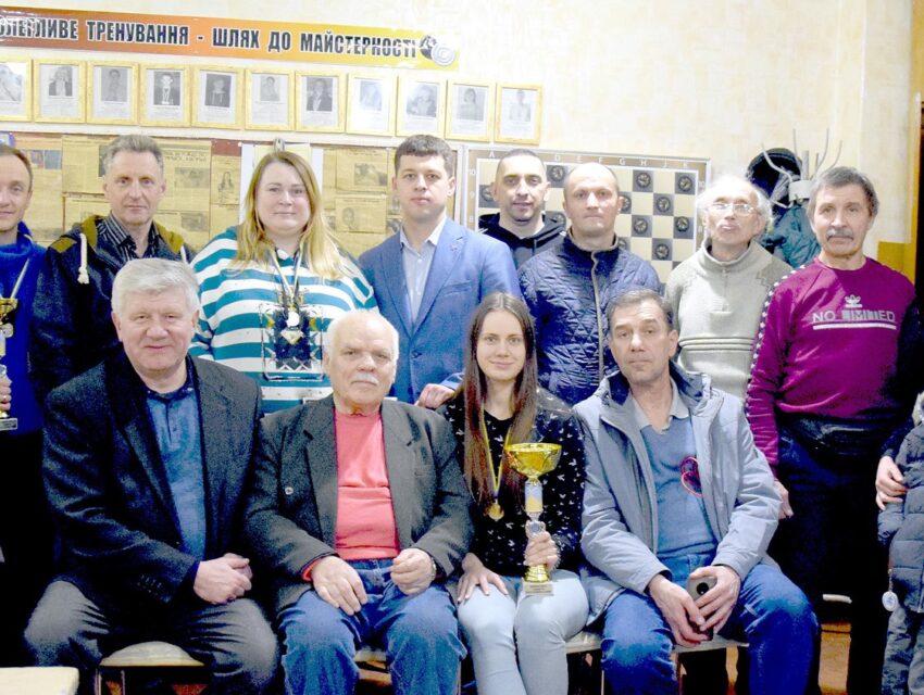 В Кам’янському завершився чемпіонат міста з шашок