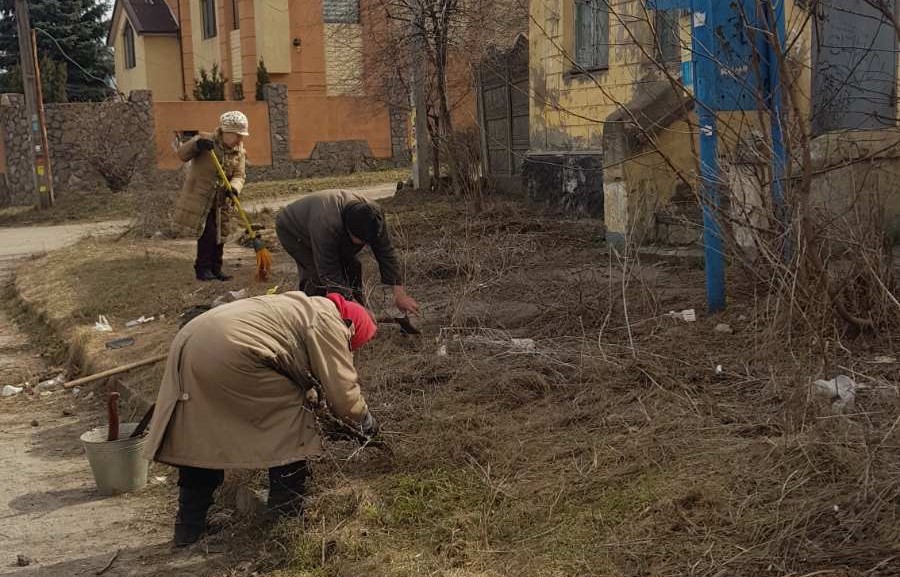 З приходом весни в Кам'янському розпочались толоки - ФОТО