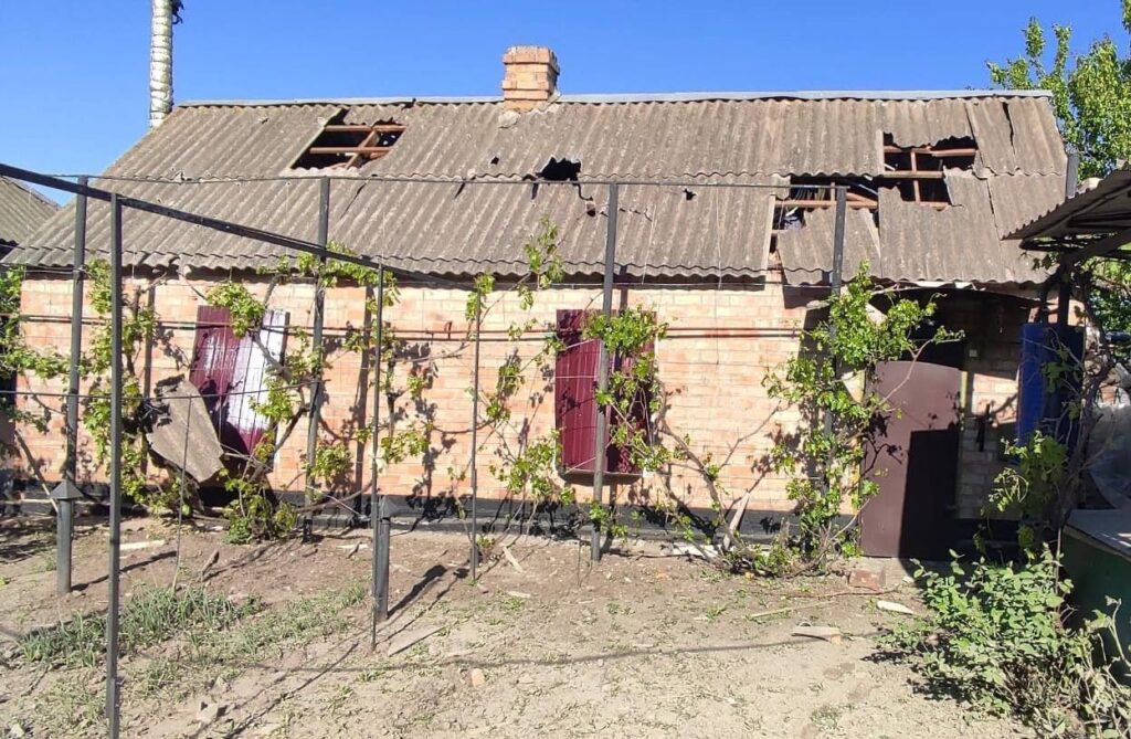 Вночі від ворожих обстрілів потерпала одна з громад на Дніпропетровщині - ФОТО