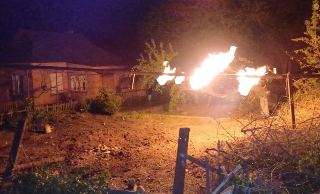 Вночі на Дніпропетровщині один з районів знов був під обстрілами окупантів - ФОТО