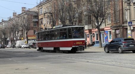 Сьогодні в Кам’янському трамвай №4 курсуватиме за зміненим маршрутом