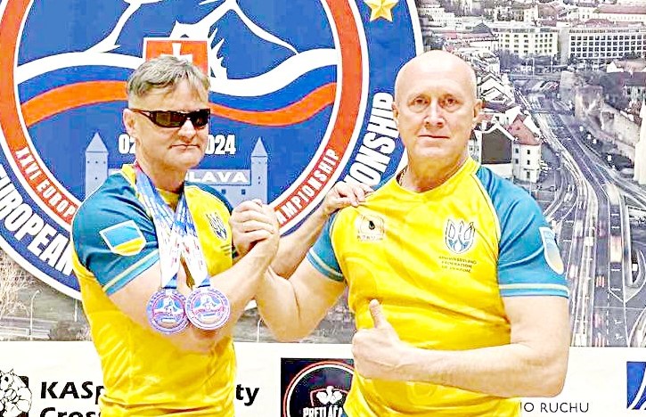 Кам`янчанин Євген Григір став призером чемпіонату Європи з армрестлінгу