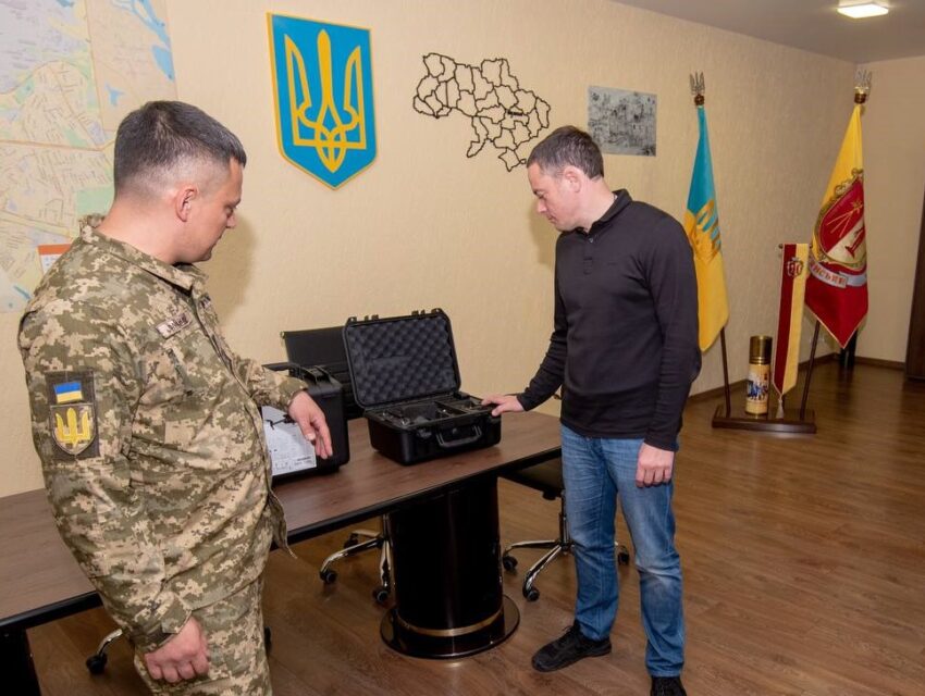 Дрони від громади Кам’янського поїхали на Харківщину