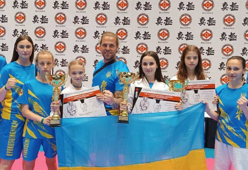 Бійці з Кам’янського стали призерами чемпіонату Європи з кіокушин карате