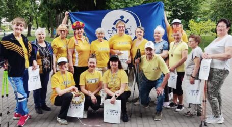 В Кам`янському провели змагання присвячені Всесвітньому дню скандинавської ходьби