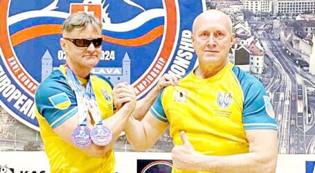 Кам`янчанин Євген Григір став призером чемпіонату Європи з армрестлінгу