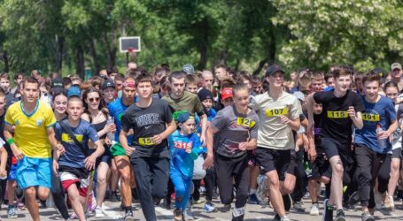 На Лівобережжі Кам’янського відбувся традиційний легкоатлетичний пробіг