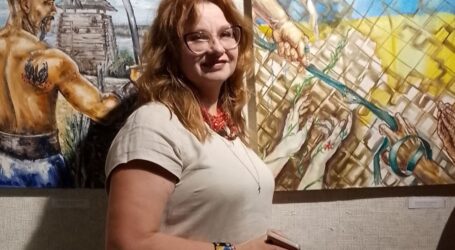 Алла Михальчук: «Тему війни ніяк не оминути, вона дуже болюча, але це реалії нашого життя, і художник не може залишатися осторонь…»