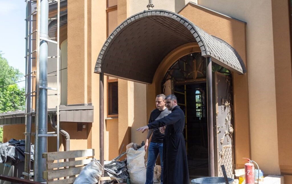 Восени в Кам'янському планують завершити будівництво храму Преображення Господнього УГКЦ - ФОТО