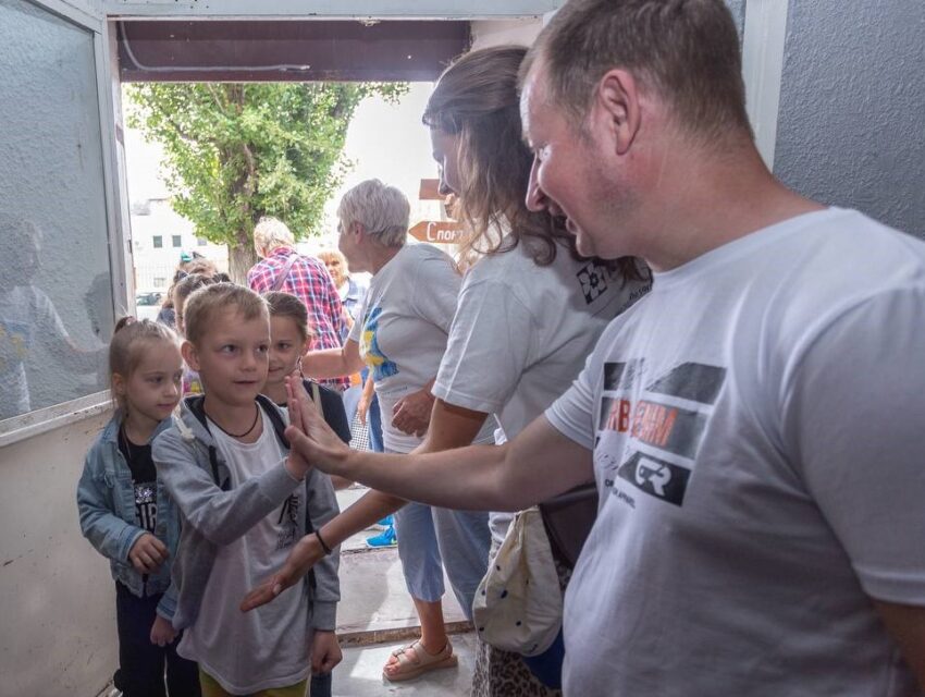 В Кам’янському запрацював літній табор для дітей з родин вимушених переселенців