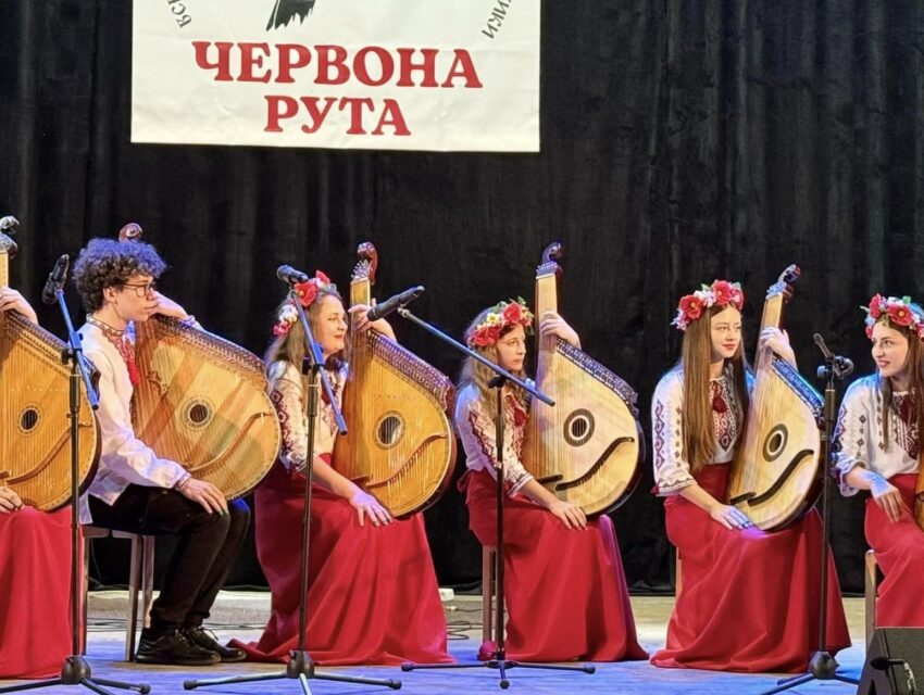 Кам’янські бандуристи підкорювали сцену Дніпровської філармонії ім. Л. Когана