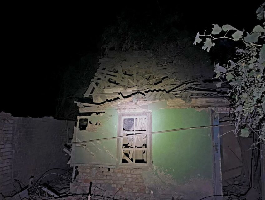 Вночі на Дніпропетровщині знищили 2 ракети і 5 шахедів
