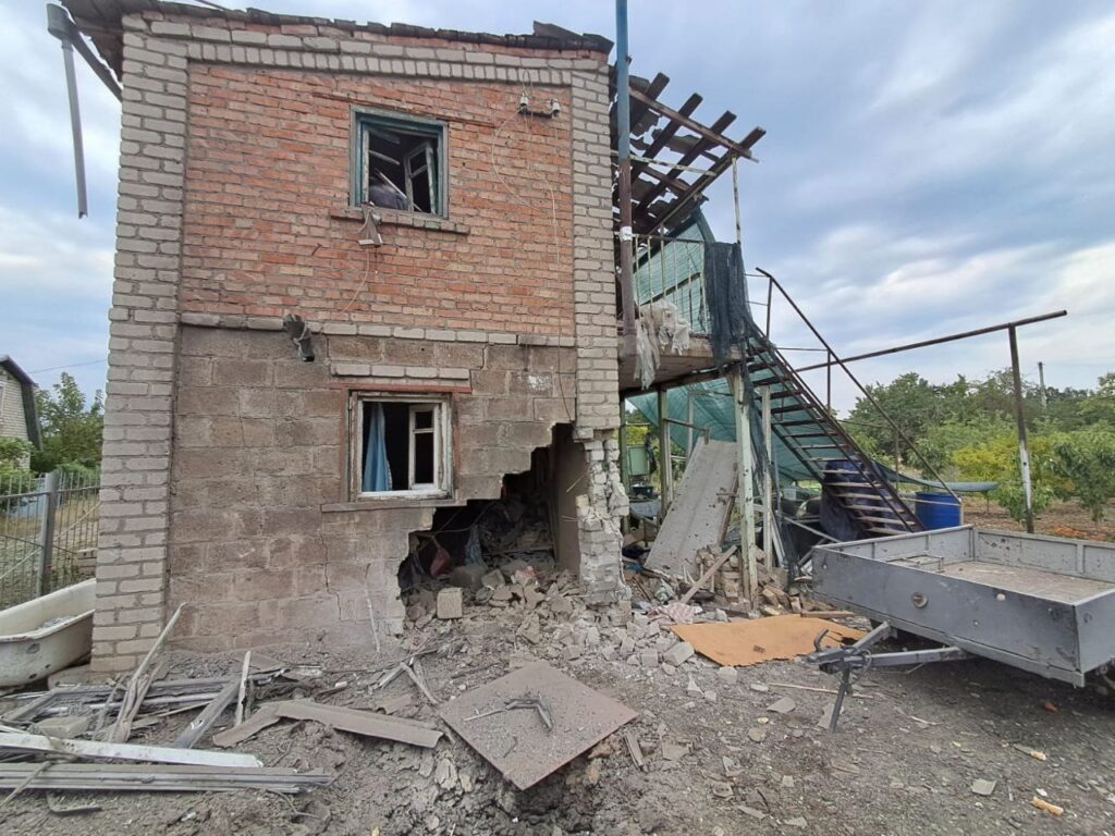 Ввечері під атакою окупантів знов був один з районів Дніпропетровщини - ФОТО